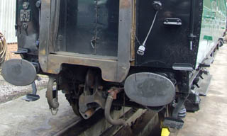 Underframe detail of Bulleid Open Third No S1464S - 28 March 2009 - Richard Salmon